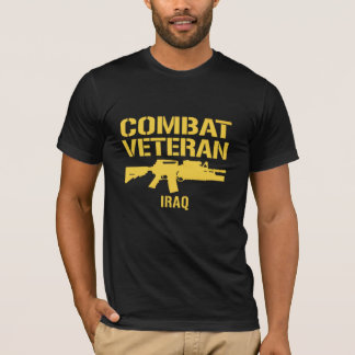 CAMISETA VETERANO IRAQUE DO COMBATE