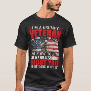 Camiseta Veterano Mal-Humorado