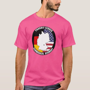 Camiseta Veterano Militar Servido Orgulhosamente Schwabach