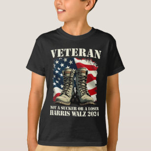 Camiseta Veterano Não Sucker Nem Perdedor Harris Wheimer 20