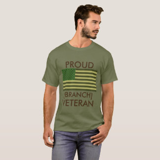 Camiseta Veterano Orgulhoso [Ramificação]