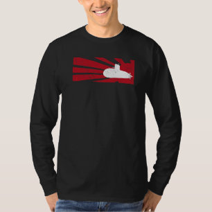 Camiseta Veterano Submarino Para Homens Submarino Para Home
