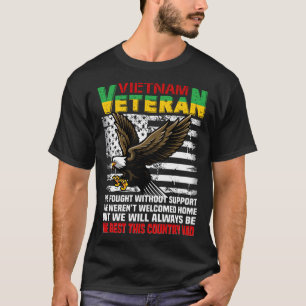 Camiseta Veterano Vietnã Seremos Sempre Os Melhores