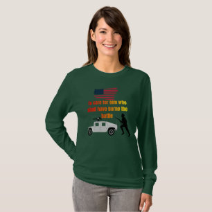 Camiseta Veteranos americanos floresta profunda