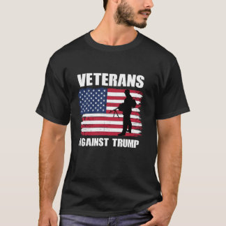 Camiseta Veteranos Contra Bandeira Militar Vet Americana Tr