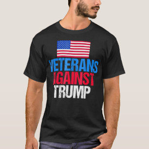 Camiseta Veteranos Contra Donald Trump