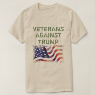 Camiseta Veteranos Contra Trump