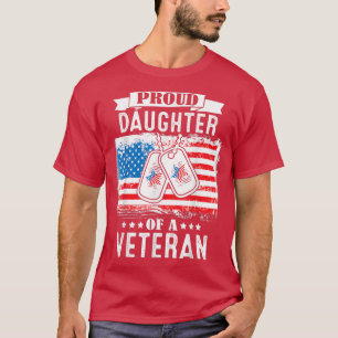 Camiseta Veteranos da Família Militar apoiam Filha Orgulhos