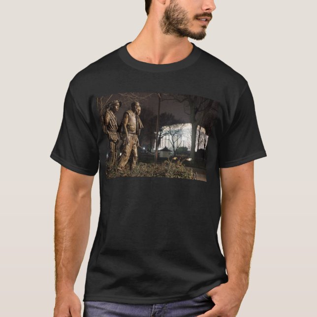 Camiseta Veteranos de Vietnam memoráveis (Frente)