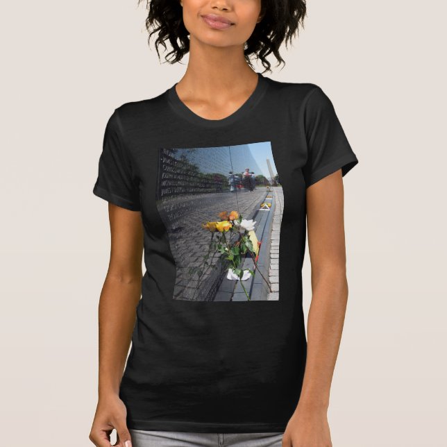 Camiseta veteranos de Vietnam memoráveis (Frente)
