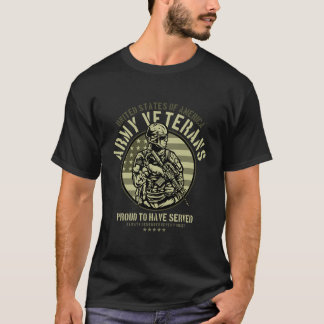 Camiseta Veteranos do Exército dos EUA