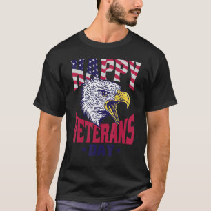 Camiseta Veteranos dos EUA orgulham-se do feliz Dia dos Vet