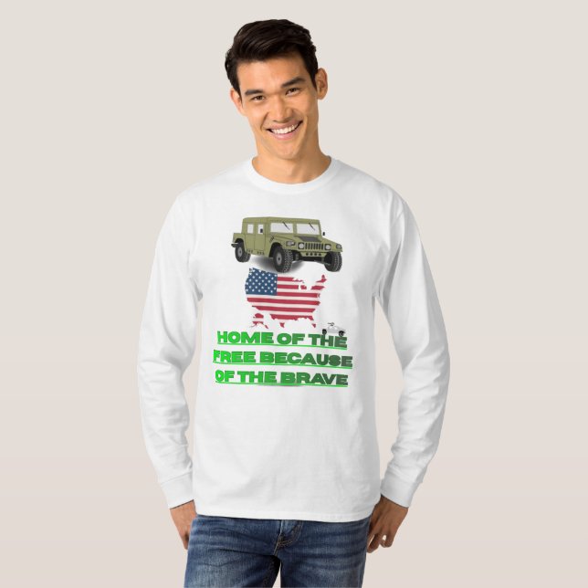 Camiseta Veteranos imparáveis (Frente Completa)