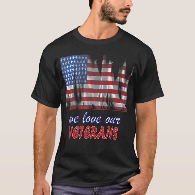 Camiseta Veteranos militares (Frente)