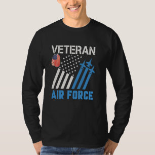 Camiseta Veteranos norte-americanos orgulhosos homens da Fo