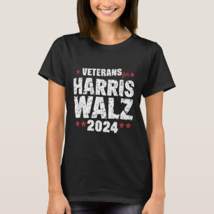 Camiseta Veteranos Para Harris Waltz 2024