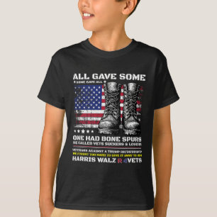 Camiseta Veteranos Para Harris Wheimer 2024 Vets Militares