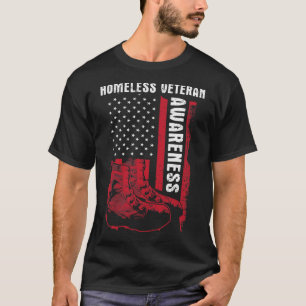 Camiseta Veteranos Sem-Abrigo Sem-Abrigo - Unidade de Consc