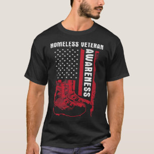 Camiseta Veteranos Sem-Abrigo Sem-Abrigo - Unidade de Consc