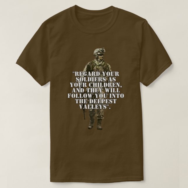 Camiseta Veterans Day Quote  (Frente do Design)