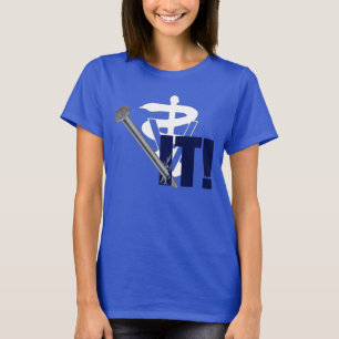 Camiseta Veterinária Acertou! T-Shirt Ajustado Standard