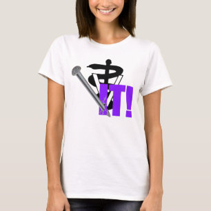 Camiseta Veterinária Apanhou-O! T-Shirt Ajustado Standard