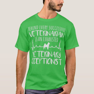 Camiseta Veterinária Veterinária Veterinária Vet Tech Assi