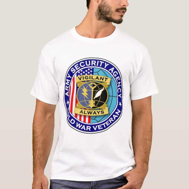 Camiseta Veterinário 2 da guerra fria do ASA (Frente)