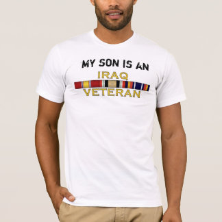 Camiseta Veterinário de Iraque, meu filho