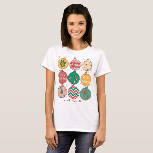 Camiseta Veterinário de Natal da Vet Tech Xmas