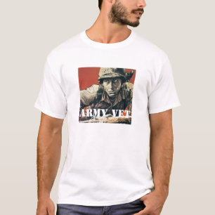 Camiseta Veterinário do exército
