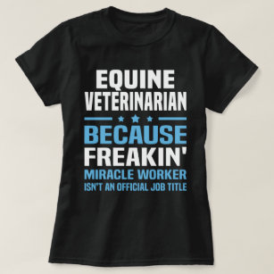 Camiseta Veterinário equino