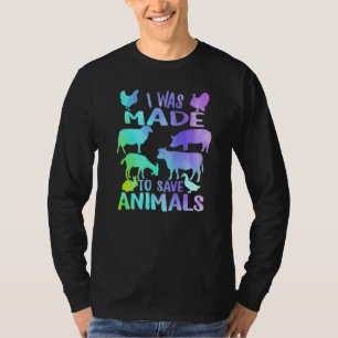 Camiseta Veterinário Eu Fiz Para Salvar Animais Escola De V