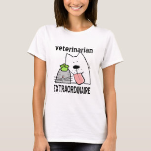 Camiseta Veterinário Extraordinaire