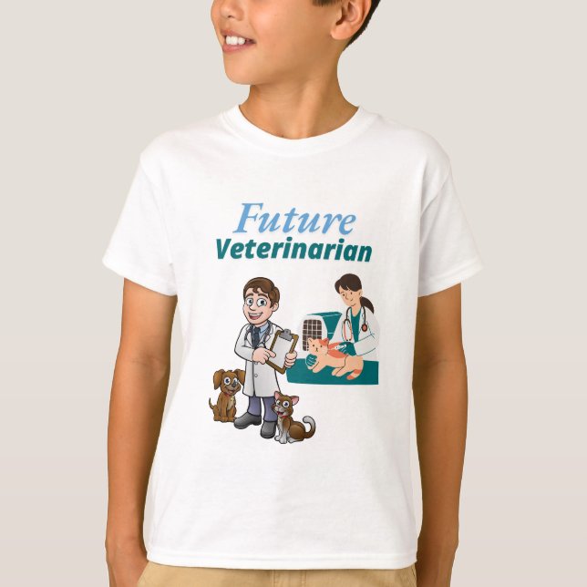 Camiseta Veterinário Futuro (Frente)