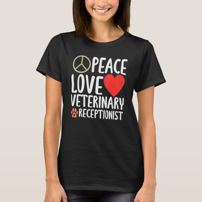 Camiseta Veterinário Medicine Vet Tech Veterinary Recept (Frente)