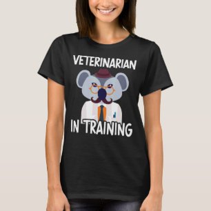 Camiseta Veterinário Na Formação De Médico Animal Future Ve