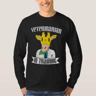 Camiseta Veterinário Na Formação De Médico Animal Future Ve