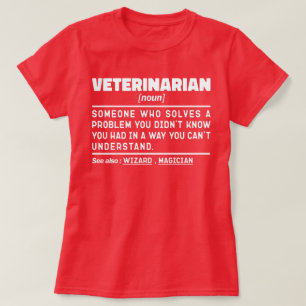 Camiseta Veterinário Noun Definition Veterinary Technician