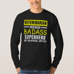 Camiseta Veterinário Porque Super Herói Sem Profissão Anima