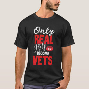 Camiseta Veterinários Animais Vetores Médico Enfermeiras Mu