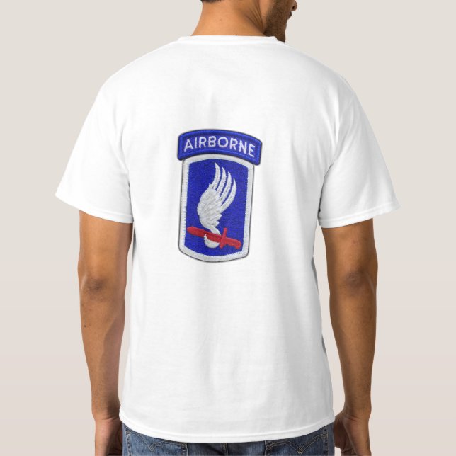 Camiseta Veterinários dos veteranos da brigada transportada (Verso)