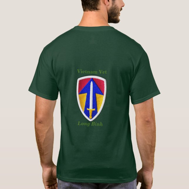 Camiseta Veterinários dos veteranos de guerra de Vietnam (Verso)