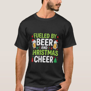 Camiseta Vetor de Bebida de Natal Alegria de Natal