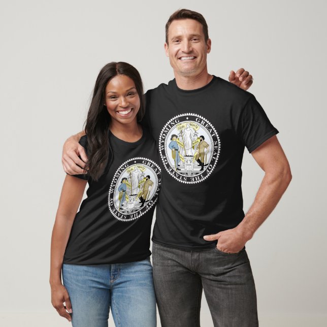 Camiseta Vetor de excelente Wyoming (Unissex)