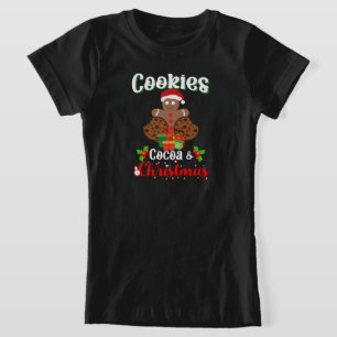 Camiseta Vetor de Natal com Retro Magnético de inverno