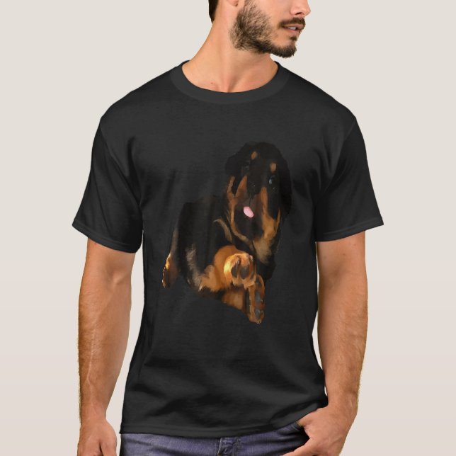 Camiseta Vetor de Pupppy Rota-Cuta (Frente)