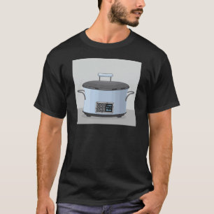 Camiseta Vetor lento do pote da vasilha de barro do