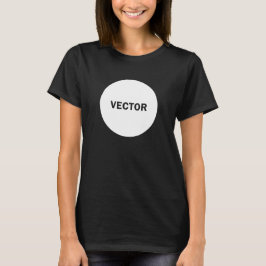 Camiseta vetor/raster