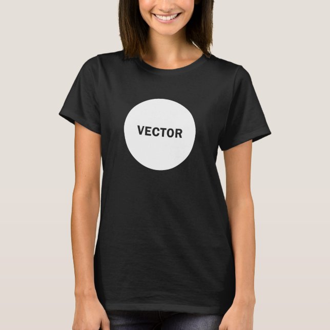 Camiseta vetor/raster (Frente)